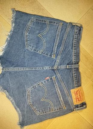 Джинсові шорти levi's
