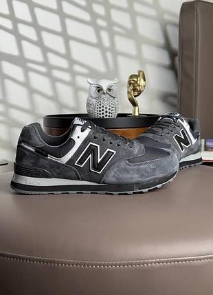 Мужские кроссовки new balance 574 cordura grey