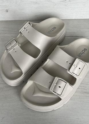 Женские сандалии-шлепанцы на платформе schuh ортопедические с супинатором