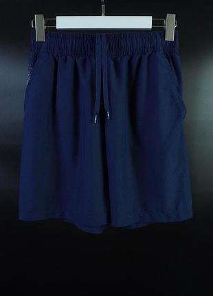 Чоловічі шорти з принтом | оригінал | under armour woven graphic shorts navy m
