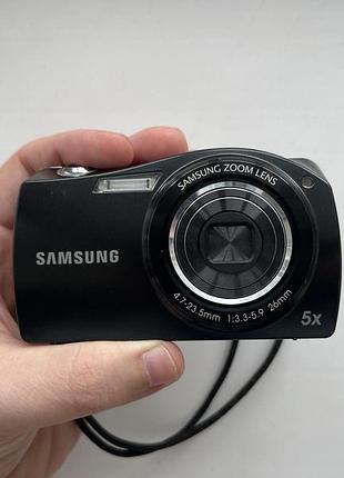 Фотоаппарат стильна компактна y2k камера samsung st6500 16.1mp сенсорна