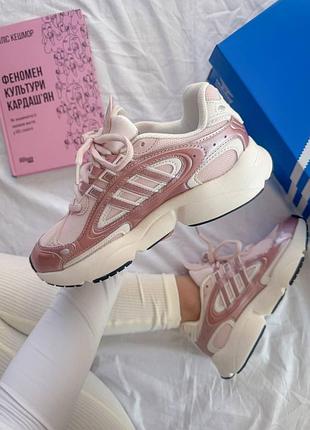 Стильные женские кроссовки adidas ozmillen w pink