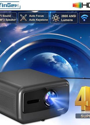 Проектор toucher q12w pro 4к android версия.
