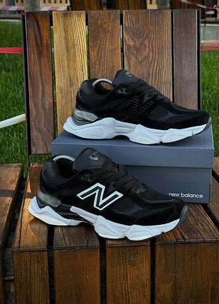 Чоловічі кросівки темні легкі зручні new balance 9060