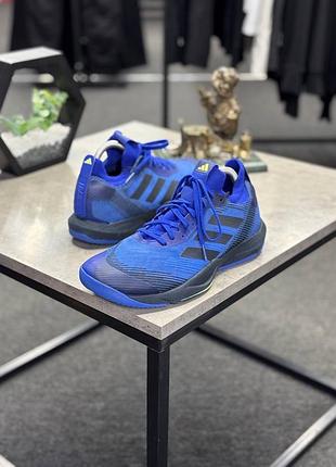Чоловічі кросівки adidas rapidmove adv trainer у яскраво-синьому кольорі (lucid blue / legend ink / lucid lemon), модель id8653.