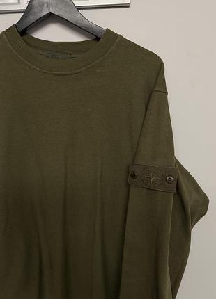 Світшот stone island ghost olive ,оригінал