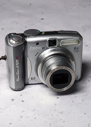 Canon powershot a720 is 8 мп / ccd / 6x оптичний зум фотоапарат суперзум цифровой мыльница