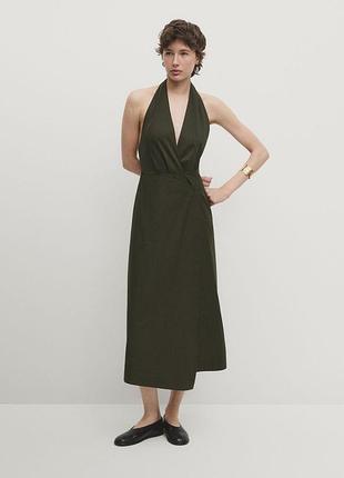 Сукня massimo dutti, хакі
