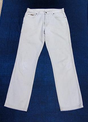 Джинси чоловічі бежеві wrangler.