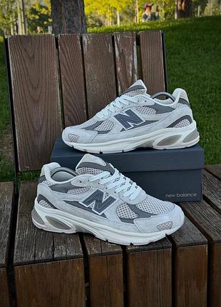 Чоловічі кросівки світлі легкі зручні new balance 2010