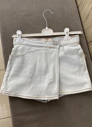 Джинсові шорти-спідниця levi's