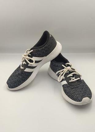 Кроссовки adidas neo label lite racer в черно-белом цвете 39-40 размер (оригинал)