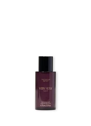 Парфумований спрей для тіла victoria's secret (197575195856) very sexy night mini fine fragrance mist 75 мл