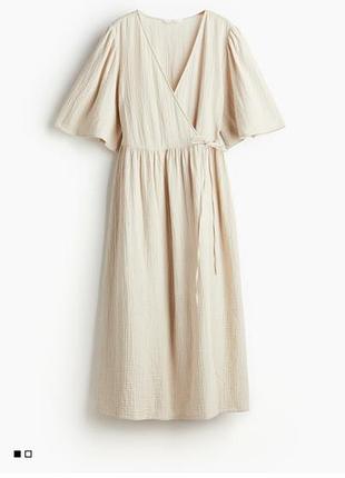 Нежное муслиновое платье h&amp;m, состояние нового