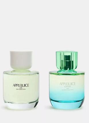 Набір жіночих парфумів apple juice  90мл та apple juice summer 90мл від zara