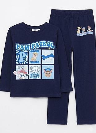 Піжама для хлопчика paw patrol kaufland бавовняна bs001308