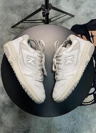 Кросівки new balance 550 білі, розмір 38.5