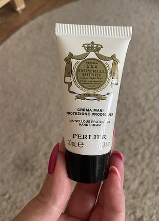 Крем для рук perlier imperial honey marvellous protection
