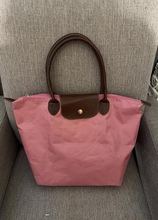 Сумка шопер, longchamp