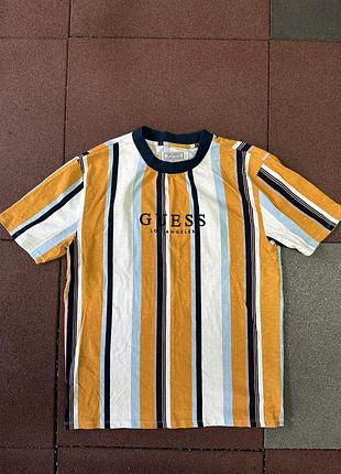 Футболка guess originals у смужку, розмір l