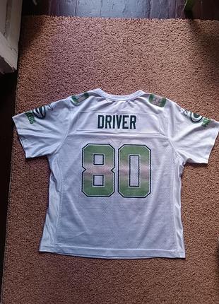 Джерси nfl green bay packers #80 reebok (donald driver)