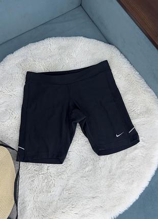 Велосипедки шорти чорні nike жіночі м