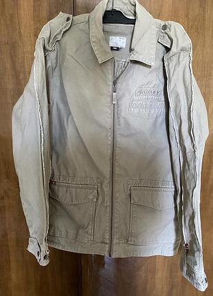 Вінтажна мілітарі куртка oakley y2k fa2005 forces military big logo