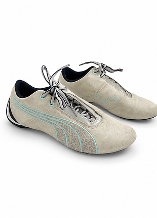 Вінтажні замшеві кросівки puma, 35 р.