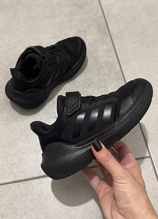 Кросівки adidas cloudfoam чорні дитячі 29 розмір 17,5 см оригінал
