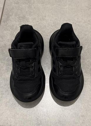 Кросівки adidas cloudfoam чорні дитячі 29 розмір 17,5 см оригінал