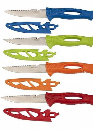 Ніж fladen fishing knife colorful (28-17011) рибальський для чищення та оброблення риби