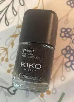 Лак для ногтей kiko milano smart nail lacquer, 7 мл