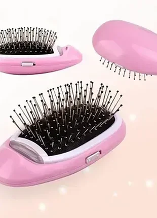 Гребінець з функцією іонізації ionic electric hairbrush іонний масажний гребінець
