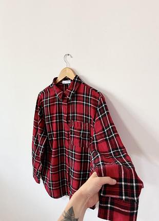 Котонова сорочка в клітинку primark🌿