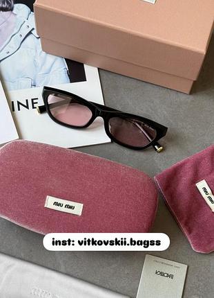 Сонцезахисні окуляри black/rose omu 53zv vn101 5💋
