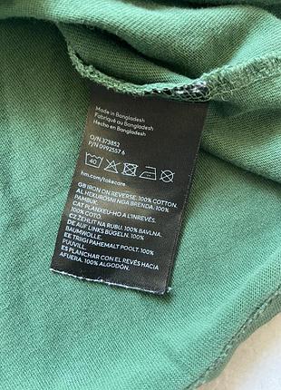 Темно зелений лонгслів h&m  metallica 8