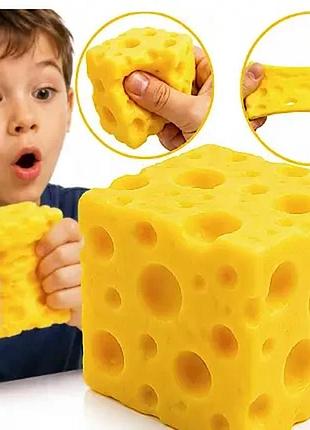 Іграшка-антистрес"сир" cheese squishy 6 см