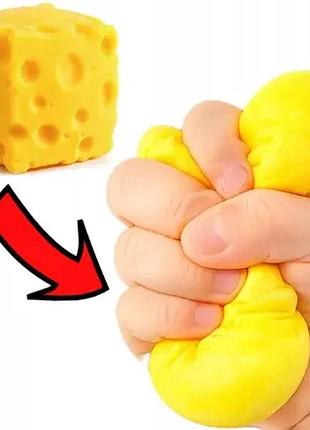 Іграшка-антистрес"сир" cheese squishy 6 см 2