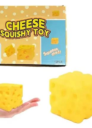 Іграшка-антистрес"сир" cheese squishy 6 см 3