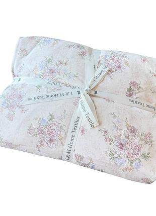 Постельное белье евро из мокрого хлопка l&m home textiles print 8 21485 200х230 см