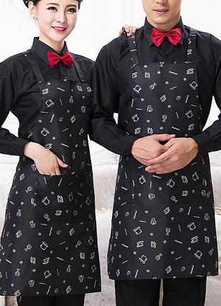 Фартук кухонный посуда 11263 78х60 см