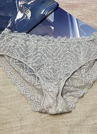 Intimissimi восхитительные серые кружевные трусики