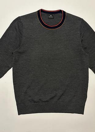 Шерстяной мужской джемпер paul smith