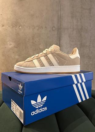 Оригінальні чоловічі кросівки кеди adidas campus 00s beige jr9151 оригинальные мужские кеды кроссовки streetwear vintage y2k chunky oversized