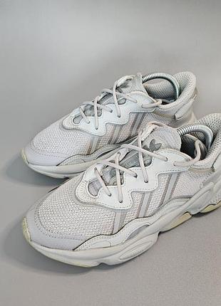 Серые кроссовки adidas ozweego triple grey gx1642