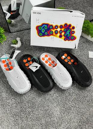 Літні капці nike mind шльопанці найк з жовтогарячими кульками сері, 41