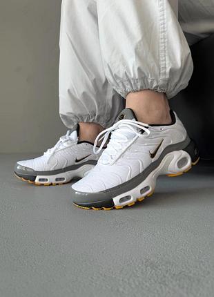 Кроссовки мужские nike air max tn white/gray/orange