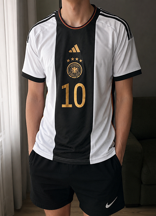 Футболка adidas germany home 2022 dfb, оригинал, размер l