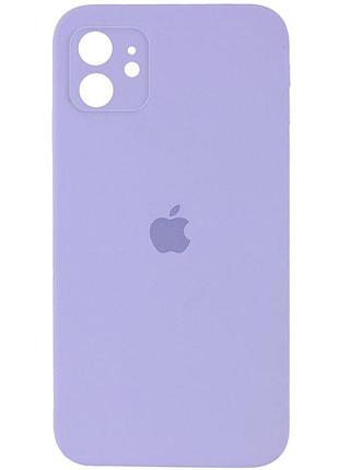 Чохол для смартфона silicone full case aa camera protect for apple iphone 11 26,elegant purple