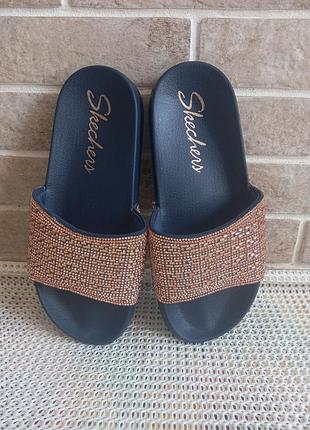 Шлепки skechers 39-40р